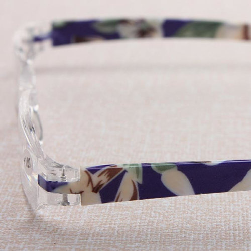 Lesebrille Orchid blue mit Hartbox – Bild 3