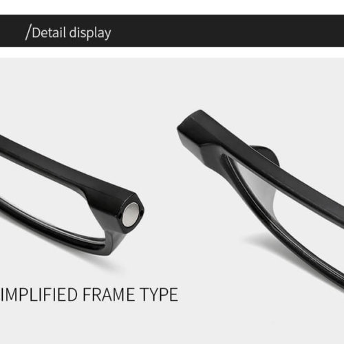 Lesebrille Fashion Magnetverschluss schwarz online bestellen