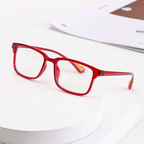 Lesebrille Office Blaulichtfilter rot 3