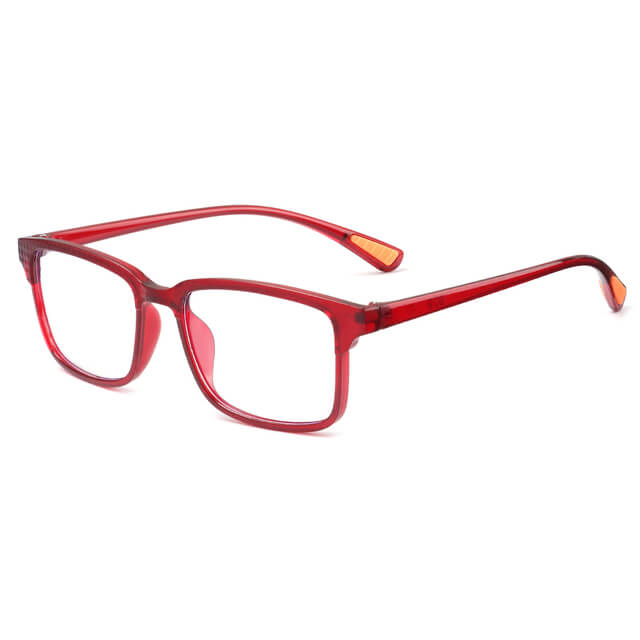 Lesebrille Office Blaulichtfilter rot